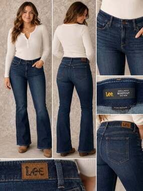 Lee Flex Motion Regular Fit Mid Rise Bootcut Jeans